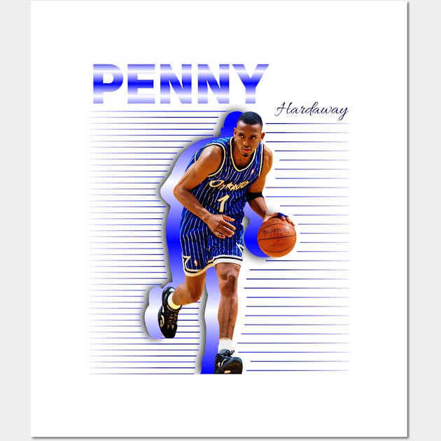 Penny Hardaway Wall Art by Aloenalone